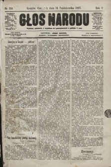 Głos Narodu. 1897, nr 234