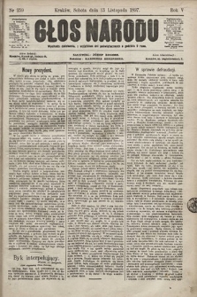 Głos Narodu. 1897, nr 259