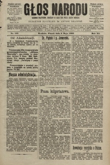 Głos Narodu : dziennik polityczny, założony w roku 1893 przez Józefa Rogosza (wydanie poranne). 1903, nr 125