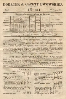 Dodatek do Gazety Lwowskiej : doniesienia urzędowe. 1844, nr 95