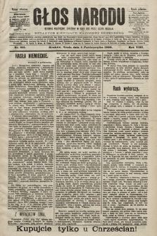 Głos Narodu : dziennik polityczny, założony w roku 1893 przez Józefa Rogosza (wydanie południowe). 1900, nr 225