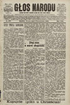 Głos Narodu : dziennik polityczny, założony w roku 1893 przez Józefa Rogosza (wydanie południowe). 1900, nr 230