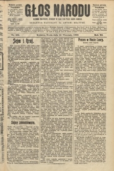 Głos Narodu : dziennik polityczny, założony w roku 1893 przez Józefa Rogosza (wydanie poranne). 1903, nr 253