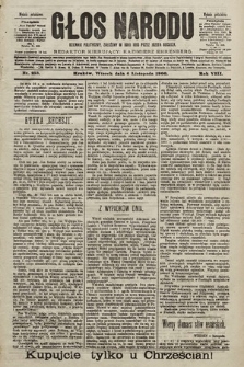 Głos Narodu : dziennik polityczny, założony w roku 1893 przez Józefa Rogosza (wydanie południowe). 1900, nr 253