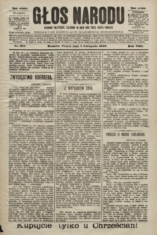 Głos Narodu : dziennik polityczny, założony w roku 1893 przez Józefa Rogosza (wydanie południowe). 1900, nr 256