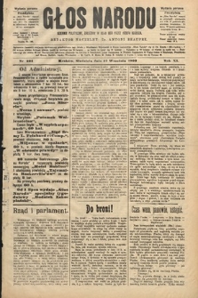 Głos Narodu : dziennik polityczny, założony w roku 1893 przez Józefa Rogosza (wydanie poranne). 1903, nr 264