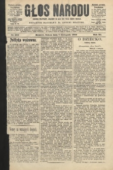 Głos Narodu : dziennik polityczny, założony w roku 1893 przez Józefa Rogosza (wydanie poranne). 1903, nr 305