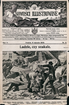 Nowości Illustrowane. 1909, nr 2