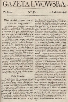 Gazeta Lwowska. 1818, nr 50