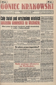 Goniec Krakowski. 1941, nr 165