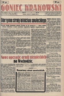 Goniec Krakowski. 1941, nr 187