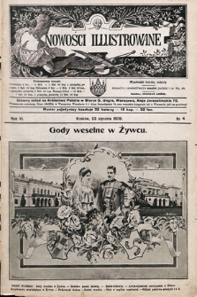 Nowości Illustrowane. 1909, nr 4