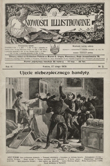 Nowości Illustrowane. 1909, nr 9