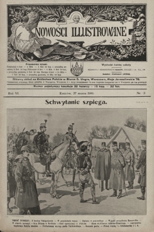 Nowości Illustrowane. 1909, nr 13