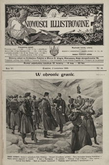 Nowości Illustrowane. 1909, nr 14
