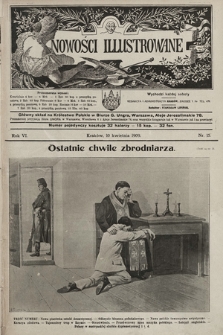 Nowości Illustrowane. 1909, nr 15