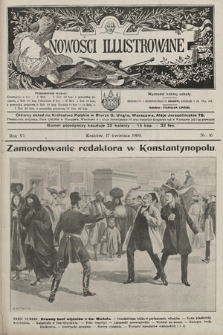 Nowości Illustrowane. 1909, nr 16