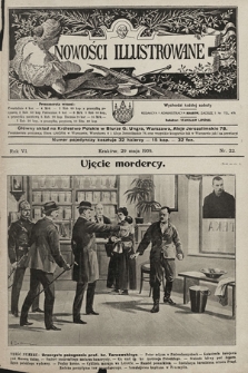 Nowości Illustrowane. 1909, nr 22