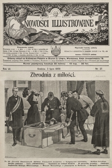 Nowości Illustrowane. 1909, nr 27