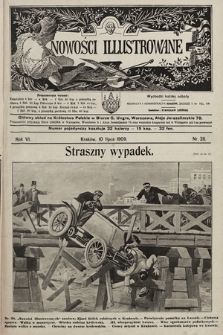 Nowości Illustrowane. 1909, nr 28