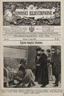 Nowości Illustrowane. 1909, nr 29