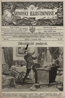 Nowości Illustrowane. 1909, nr 36