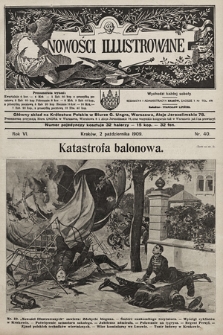 Nowości Illustrowane. 1909, nr 40