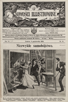 Nowości Illustrowane. 1909, nr 41