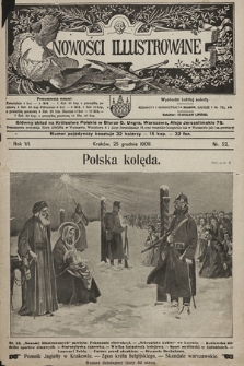 Nowości Illustrowane. 1909, nr 52