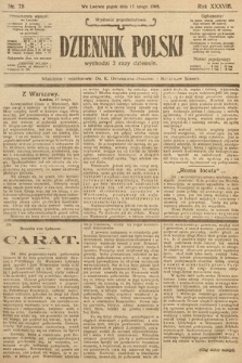 Dziennik Polski (wydanie popołudniowe). 1905, nr 78