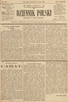 Dziennik Polski (wydanie popołudniowe). 1905, nr 86