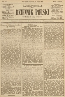 Dziennik Polski (wydanie popołudniowe). 1905, nr 122