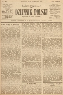 Dziennik Polski (wydanie popołudniowe). 1905, nr 163
