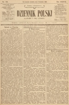 Dziennik Polski (wydanie popołudniowe). 1905, nr 165
