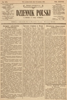 Dziennik Polski (wydanie popołudniowe). 1905, nr 181