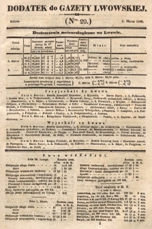 Dodatek do Gazety Lwowskiej : doniesienia urzędowe. 1845, nr 29