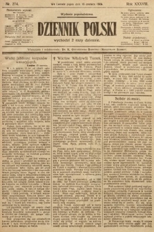 Dziennik Polski (wydanie popołudniowe). 1905, nr 274