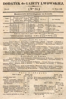Dodatek do Gazety Lwowskiej : doniesienia urzędowe. 1845, nr 33