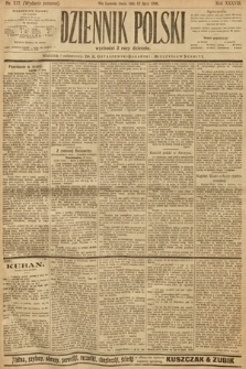 Dziennik Polski (wydanie poranne). 1905, nr 317