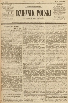 Dziennik Polski (wydanie popołudniowe). 1905, nr 328