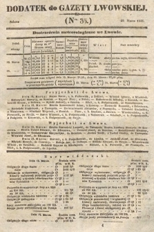 Dodatek do Gazety Lwowskiej : doniesienia urzędowe. 1845, nr 35