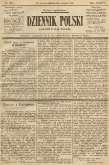 Dziennik Polski (wydanie popołudniowe). 1905, nr 350