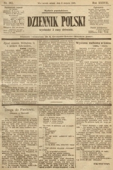 Dziennik Polski (wydanie popołudniowe). 1905, nr 362