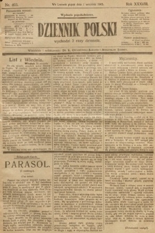Dziennik Polski (wydanie popołudniowe). 1905, nr 403
