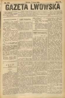 Gazeta Lwowska. 1888, nr 154
