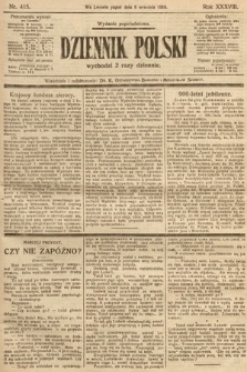 Dziennik Polski (wydanie popołudniowe). 1905, nr 415