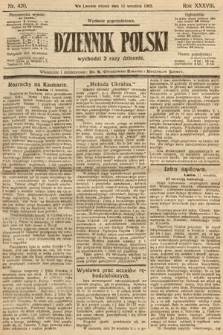 Dziennik Polski (wydanie popołudniowe). 1905, nr 420