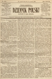 Dziennik Polski (wydanie popołudniowe). 1905, nr 422