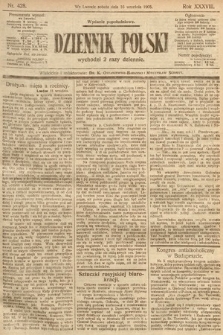 Dziennik Polski (wydanie popołudniowe). 1905, nr 428