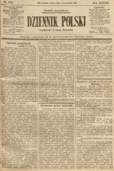 Dziennik Polski (wydanie popołudniowe). 1905, nr 432